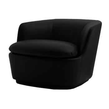 Кресло Puffy черного цвета
