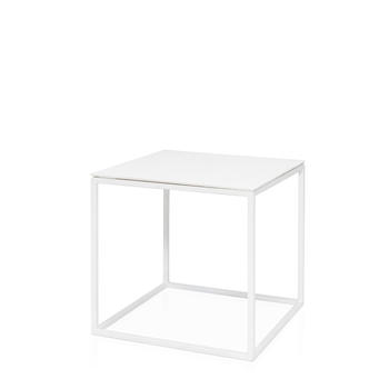 Журнальный стол Cube белого цвета