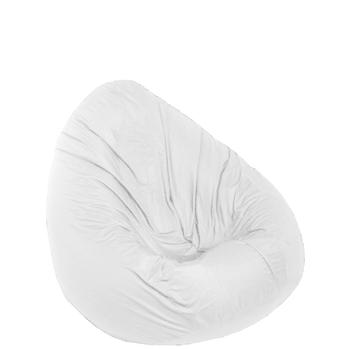 Кресло мешок (пуф) белого цвета